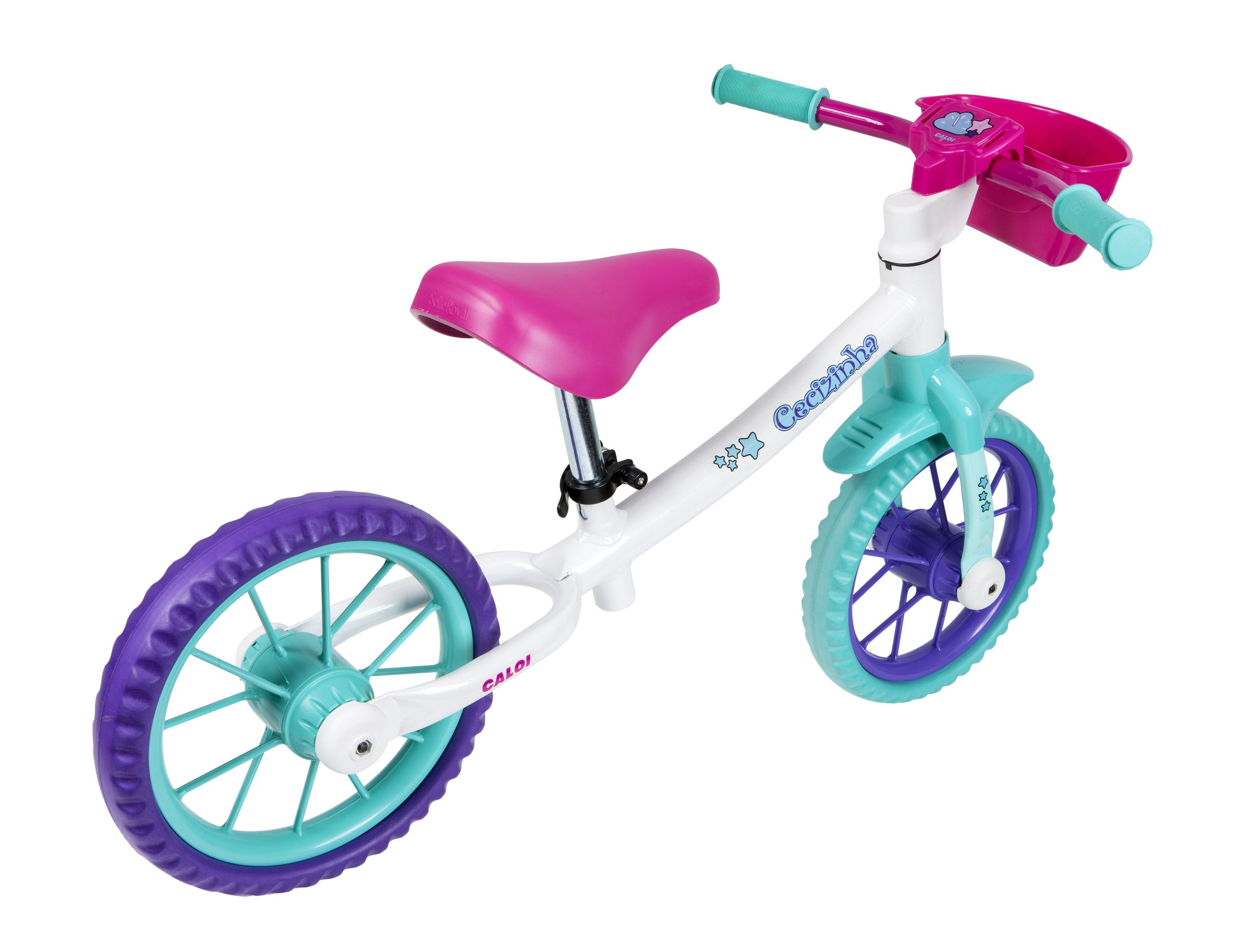Bicicleta Infantil Aro 12 Barbie com rodinhas Caloi 3+