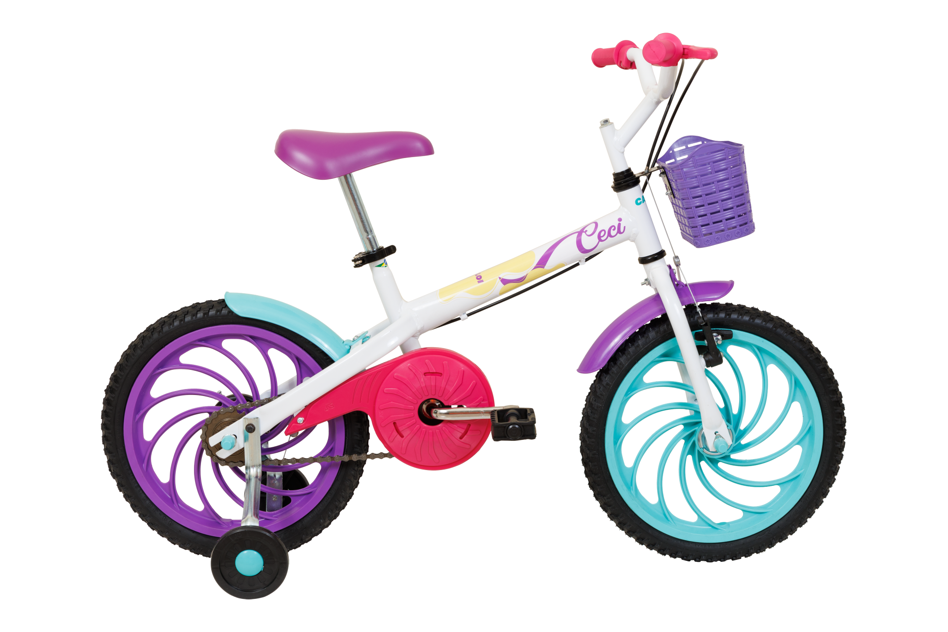 Bicicleta infantil Caloi Ceci aro 16