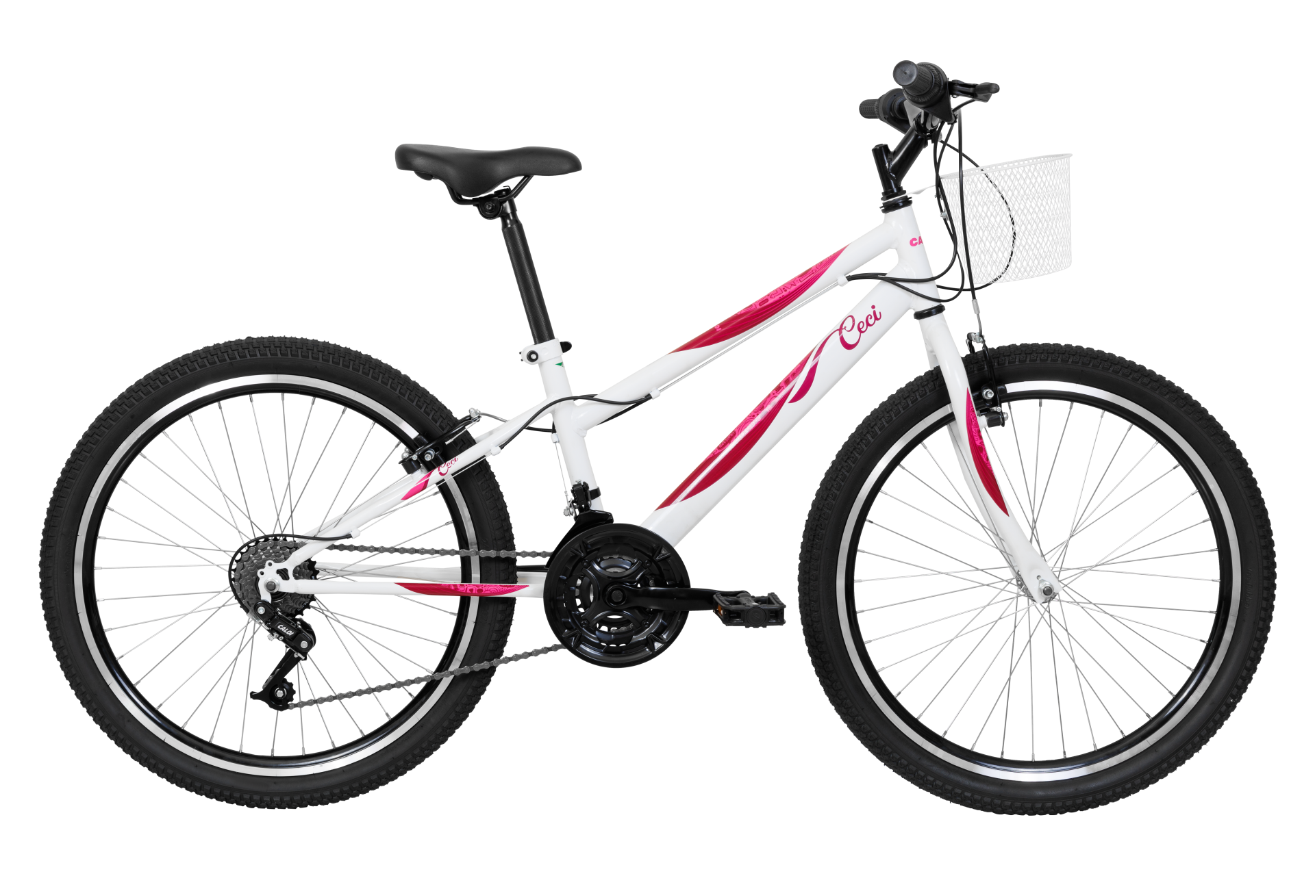 Bicicleta Caloi Ceci Aro 24 Feminina
